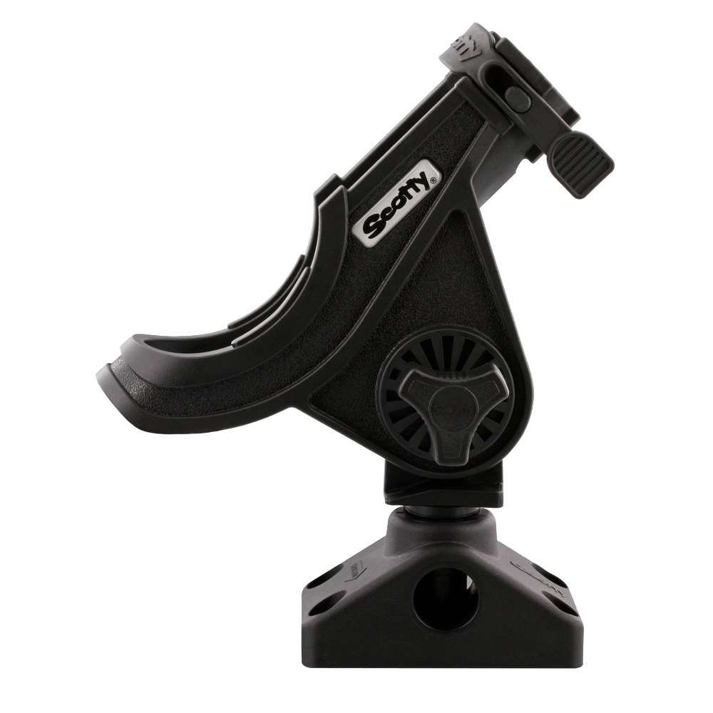 scotty  No. 280 Baitcaster / Spinning Rod Holder with Combination  Side/Deck Mount