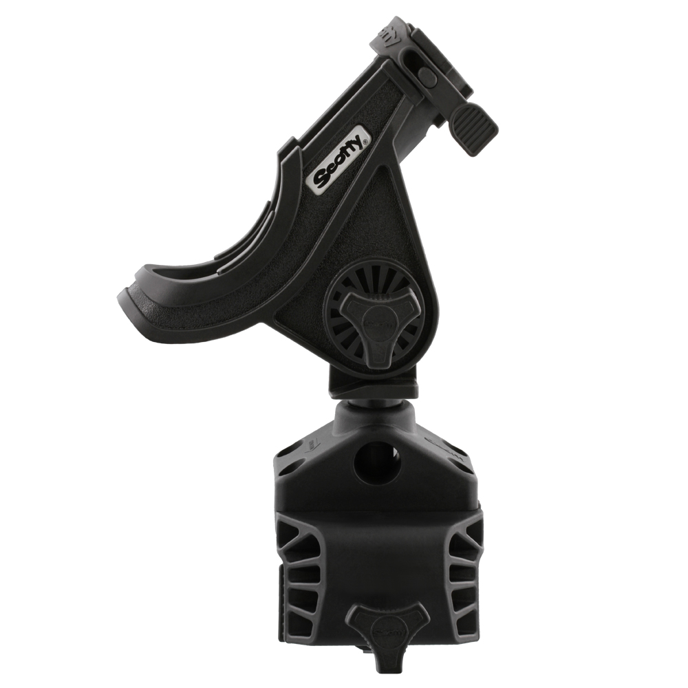 scotty  No. 389 Baitcaster / Spinning Rod Holder with Portable Clamp Mount