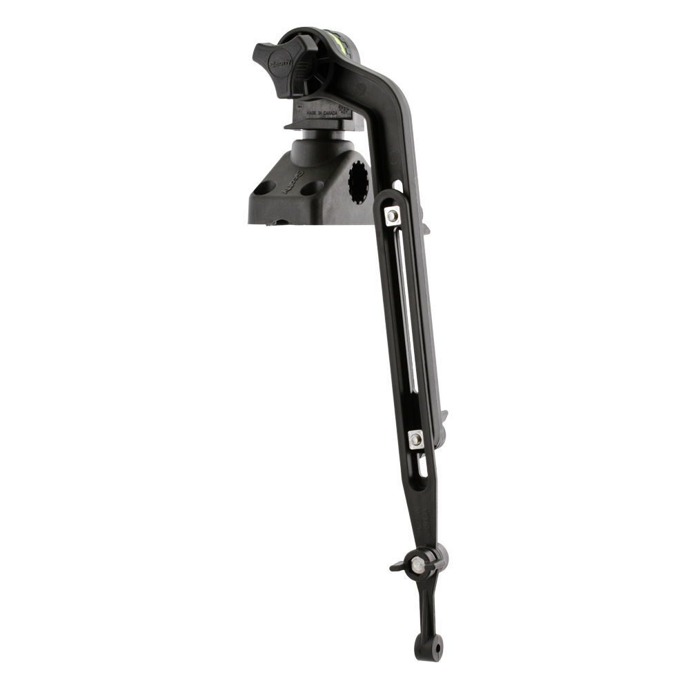  Kayak/SUP Transducer Mounting Arm with Marine Electronics Fish  Finder Base Adapter Ball Mount, Compatible with Scotty, Lowrance, Garmin Fish  Finder : Electronics